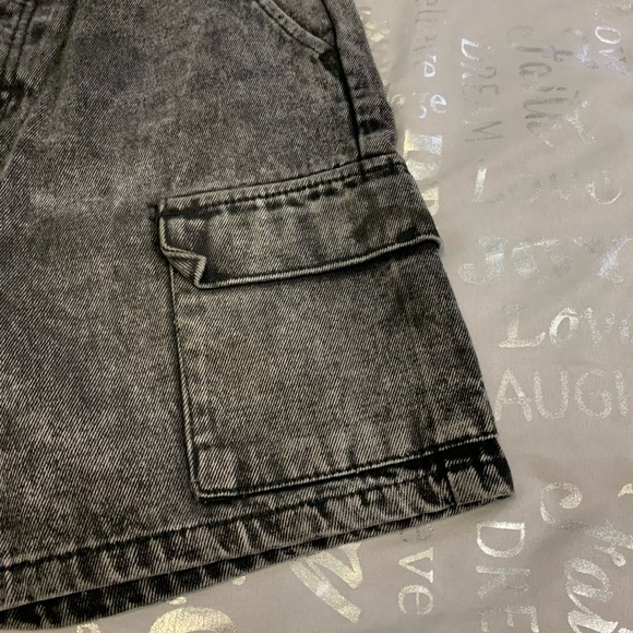Boohoo Man Denim Cargo Shorts - Picture 2 of 4